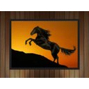 Ver imagem 2 de Quadro Decorativo Cavalo Animais Salas Quartos Decorações Com Moldura G01