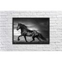 Ver imagem 4 de Quadro Decorativo Cavalo Animais Salas Quartos Decorações Com Moldura G03