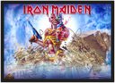 Ver imagem 1 de Quadro Decorativo Iron Maiden Heavy Metal Eddie Rock Salas Quartos Decorações Com Moldura G02