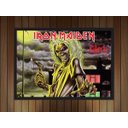 Ver imagem 3 de Quadro Decorativo Iron Maiden Heavy Metal Eddie Rock Salas Quartos Decorações Com Moldura G04