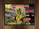 Ver imagem 3 de Quadro Decorativo Iron Maiden Heavy Metal Eddie Rock Salas Quartos Decorações Com Moldura G04