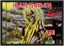 Ver imagem 1 de Quadro Decorativo Iron Maiden Heavy Metal Eddie Rock Salas Quartos Decorações Com Moldura G04