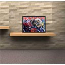 Ver imagem 3 de Quadro Decorativo Iron Maiden Heavy Metal Eddie Rock Salas Quartos Decorações Com Moldura G05