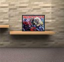 Ver imagem 3 de Quadro Decorativo Iron Maiden Heavy Metal Eddie Rock Salas Quartos Decorações Com Moldura G05