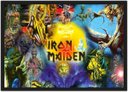 Ver imagem 1 de Quadro Decorativo Iron Maiden Heavy Metal Eddie Rock Salas Quartos Decorações Com Moldura G07