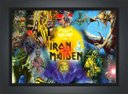 Ver imagem 3 de Quadro Decorativo Iron Maiden Heavy Metal Eddie Rock Salas Quartos Decorações Com Moldura G07