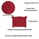 Ver imagem 4 de Kit Cabeceira e Calçadeira Box Sienna 90 Cm Solteiro Suede