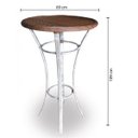 Ver imagem 2 de Conjunto de Mesa Bistrô - 4 Cadeiras + 1 Mesa