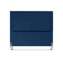 Ver imagem 2 de Cabeceira de Cama Box Queen 160 Cm Baronesa - Veludo Azul