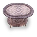 Ver imagem 7 de Conjunto de Sofá Fibra Sintética Naja - 1 Sofá 2 L + 2 Poltronas + 1 Mesa Centro - Tecido Saquarema