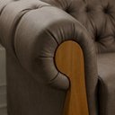 Ver imagem 7 de Poltrona Decorativa Capitone Milano Pes Madeira Courino Tcs 729 Moll