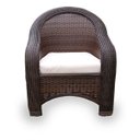 Ver imagem 5 de Conjunto de Sofá Fibra Sintética Karibe - 1 Sofá 2L + 2 Poltronas + 1 Mesa Centro - Tecido Duna Cru