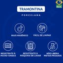 Ver imagem 7 de Conjunto 6 Pratos de Porcelana Tramontina Sophia 28cm Rasos Brancos de Mesa