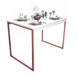 Mesa Jantar Apartamento Industrial 100% Mdf Compacta 100x60 - 1