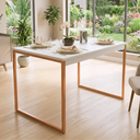 Ver imagem 1 de Mesa Jantar Apartamento Industrial 100% Mdf Compacta 100x60