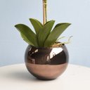 Ver imagem 1 de Vaso de Flores Bronze Redondo 13 cm | Linha Vasos Decorativos Formosinha