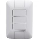 Ver imagem 2 de Conjunto 4x2 com 3 Interruptores Simples 6a 250v