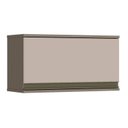 Ver imagem 1 de Armário Aéreo Cozinha Modulado Connect 60 1 Porta Basculante Duna/cristal - Henn