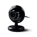 Ver imagem 2 de Webcam Multilaser Plug e Play 16Mp NighTVision Microfone USB Preto - Wc045