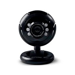 Webcam Multilaser Plug e Play 16Mp NighTVision Microfone USB Preto - Wc045 - 3