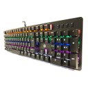 Ver mais imagens de Teclado Gamer Mecânico HP GK100 USB, LED RGB, Layout ABNT2, Preto