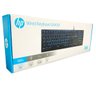 Teclado Mecânico Gamer HP GK400F USB LED Azul Switch Blue ABNT2 Preto - 8