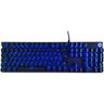 Teclado Mecânico Gamer HP GK400F USB LED Azul Switch Blue ABNT2 Preto - 3