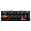Ver imagem 1 de Teclado Oex Action Padrão USB ABNT2 Preto/Laranja TC200