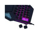 Ver mais imagens de Teclado Gamer Multilaser One Hand Drugi Semi Mecânico com Luz de Led Warrior - Tc238