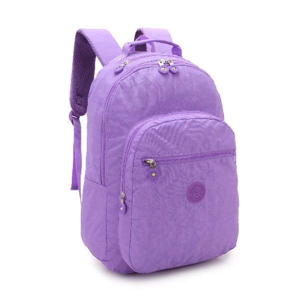 Mochila Bolsa Escolar Faculdade Crinkle Denlex 0392 Roxo RX0392 ...