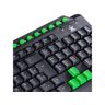 Teclado Vinik Gamer USB DRAGON V2 1.8M Pt/Vd GT104 28436 - 9