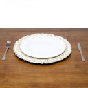 Ver imagem 2 de Jogo de Sousplat de Plástico 6 Peças 35,5cm Apolo Wolff Rojemac