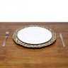 Jogo de Sousplat de Plástico 6 Peças 35,5cm Apolo Wolff Rojemac - 2