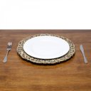 Ver imagem 2 de Jogo de Sousplat de Plástico 6 Peças 35,5cm Apolo Wolff Rojemac