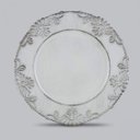 Ver imagem 1 de Jogo de Sousplat de Plástico 6 Peças 33cm Flowers Bon Gourmet Rojemac