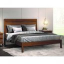 Ver imagem 1 de Cama Casal Madeira Maciça 1,60m - Lisboa - Móveis Montanhês