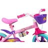 Bicicleta Infantil Aro 12 Barbie com Rodinhas Caloi 3+ - 3