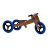 Bicicleta de Madeira Woodbike 3 em 1 Triciclo Azul - 1
