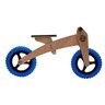 Bicicleta de Madeira Woodbike 3 em 1 Triciclo Azul - 3