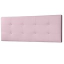 Ver imagem 1 de Cabeceira Painel Solteiro 0,90m Berlim Suede Rosa Bebê - Pallazio