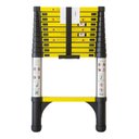 Ver imagem 1 de Escada Telescópica 11 Degraus Multifuncional 3,2mts Portátil Garden Life Cor Preto