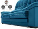 Ver imagem 5 de Sofá Bergamo 2,30m Assento Retrátil e Reclinável Velosuede Royal - Netsofás