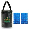 Bolsa Térmica Barril Chopp 5L Black + 2 Cartelas Gelo gel - 1