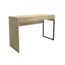Ver imagem 3 de Mesa Para Computador Desk Com 2 Gavetas 120cm - Fit Mobel - Nature