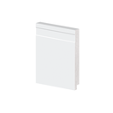 Ver imagem 1 de Rodapé Branco Durafloor Linha Essencial E01 15 Cm - Barra com 2,10