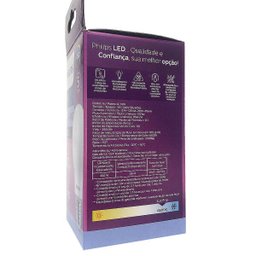 12 Lâmpadas Led Philips Bulbo 16w 1521lm E27 Bivolt Equivale 100w Cor da Luz: Branco Frio - 5 12 Lâmpadas Led Philips Bulbo 16w 1521lm E27 Bivolt Equivale 100w Cor da Luz: Branco Frio - 5