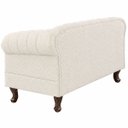 Ver imagem 4 de Namoradeira Chesterfield Duque 2 Lugares em Bouclê Off White