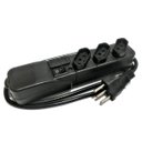 Ver imagem 1 de 3 Filtros de Linha Kript Premium 3 Tomadas com LED e Botão Proteja seus Equipamentos