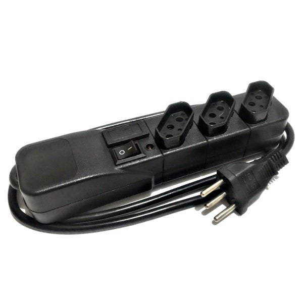 Filtro de Linha Kript Premium 3 Tomadas com LED e Botão Proteja seus Equipamentos - 1