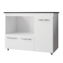 Ver imagem 1 de Balcão para Cooktop Ana 5 Bocas 3 Portas Branco Moblis